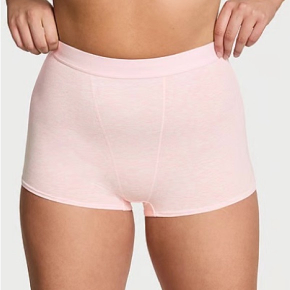 Victoria’s Secret High-Waist Boyshorts - Light Pink Marbled -Size XXL -NWT - Picture 1 of 5
